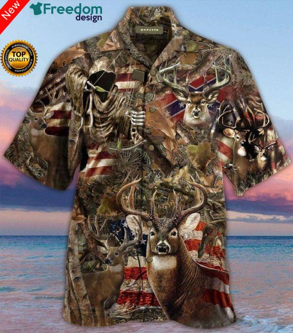 Awesome Deer Hunting Hawaiian Shirt | Unisex