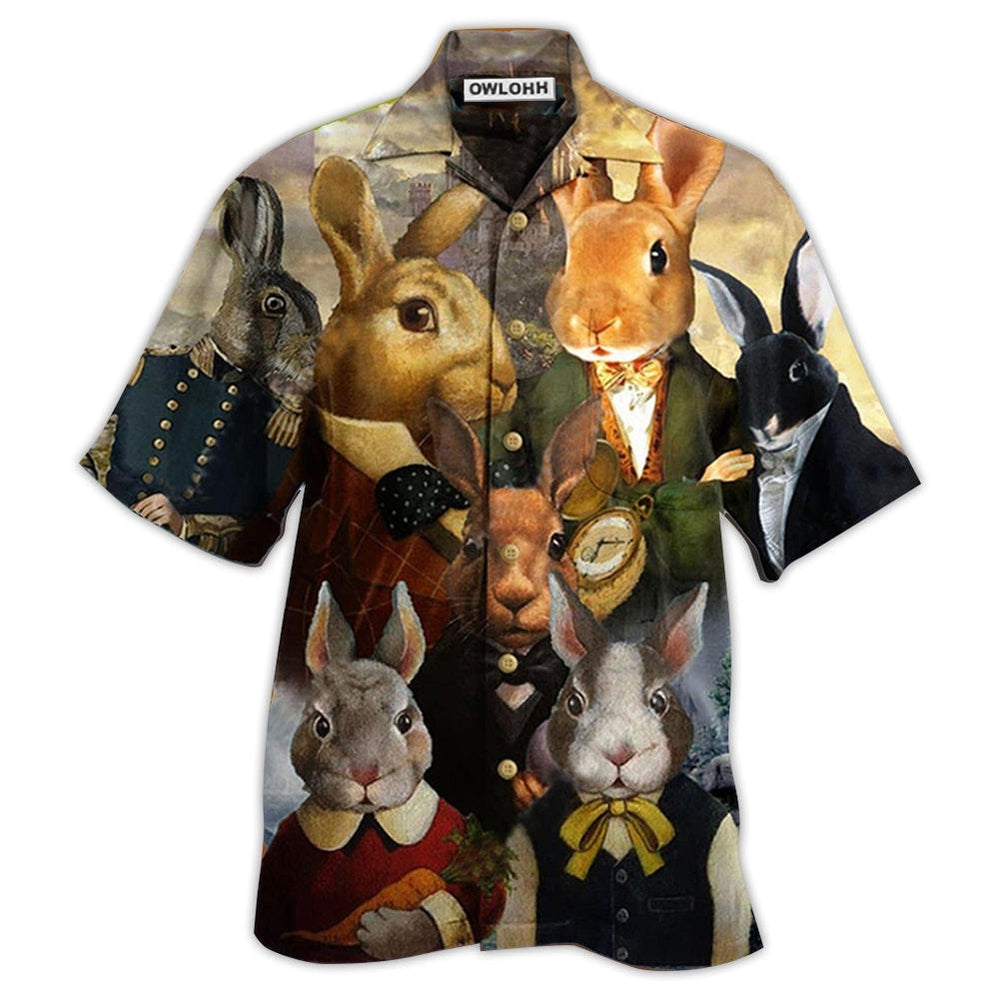 Rabbit Down The Rabbit Hole – Hawaiian Shirt