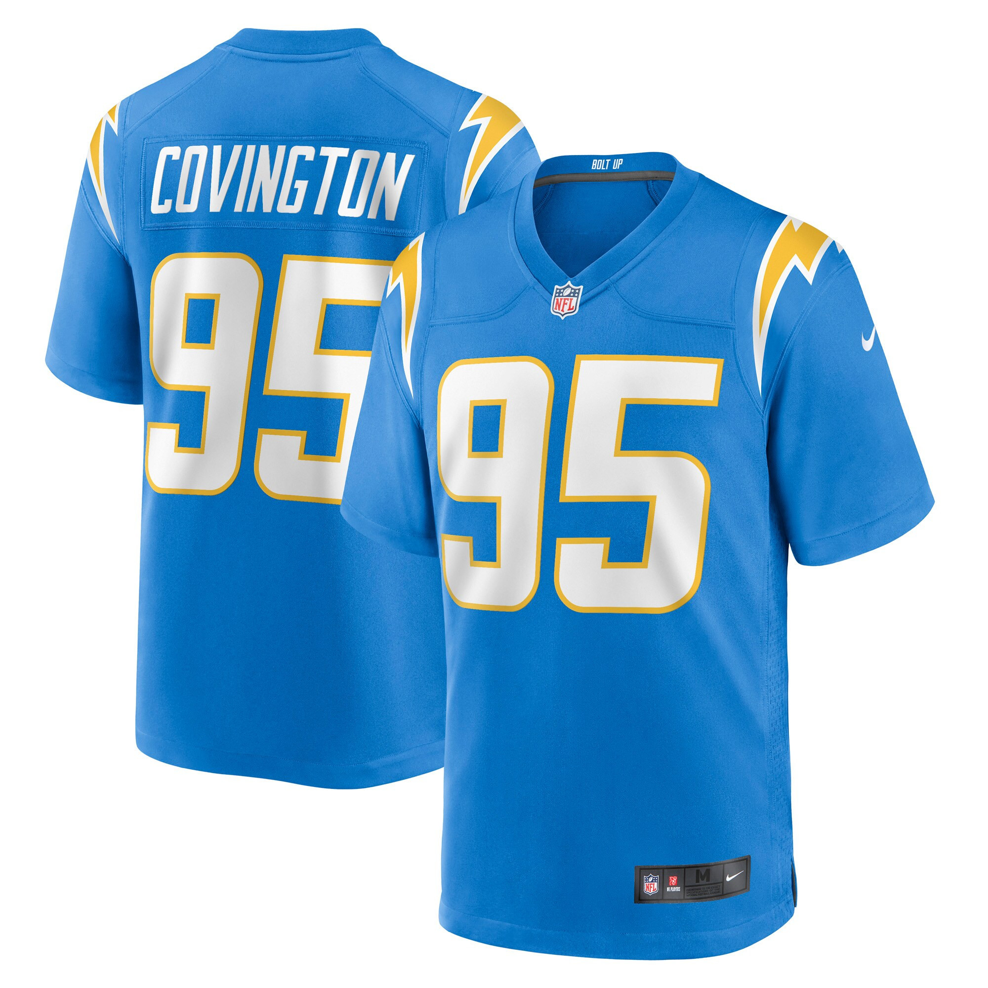 Christian Covington Los Angeles Chargers Game Jersey – Powder Blue NFL