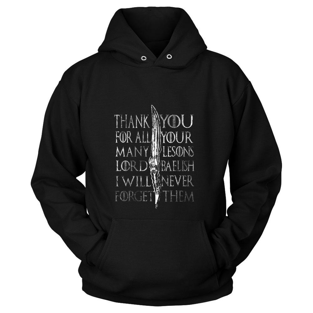 The Last Words Sansa Stark Game Of Thrones Unisex Hoodie