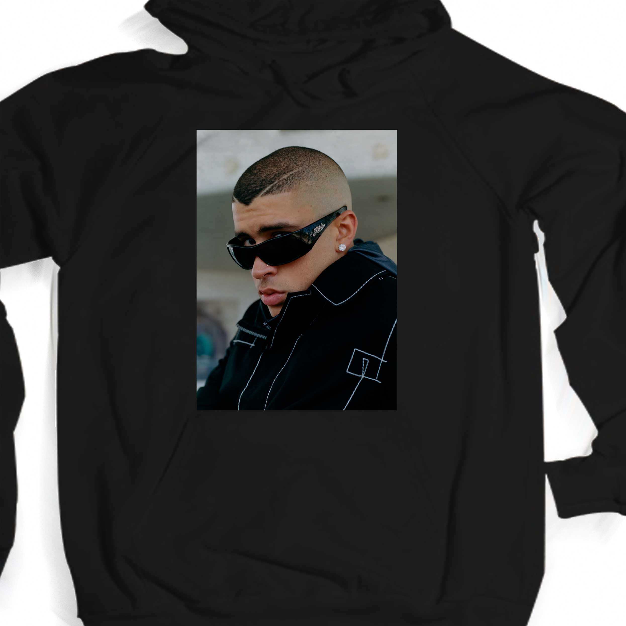 Bad Bunny Glasses Unisex Hoodie