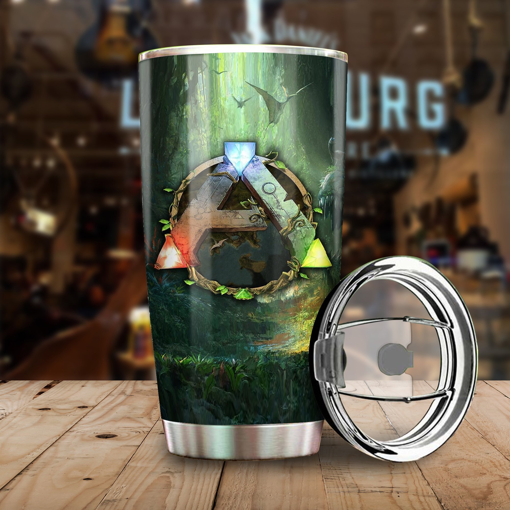 Ark Logo All Over Print Tumbler