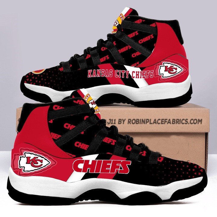 Kansas City Chiefs Air Jordan 11 Sneaker