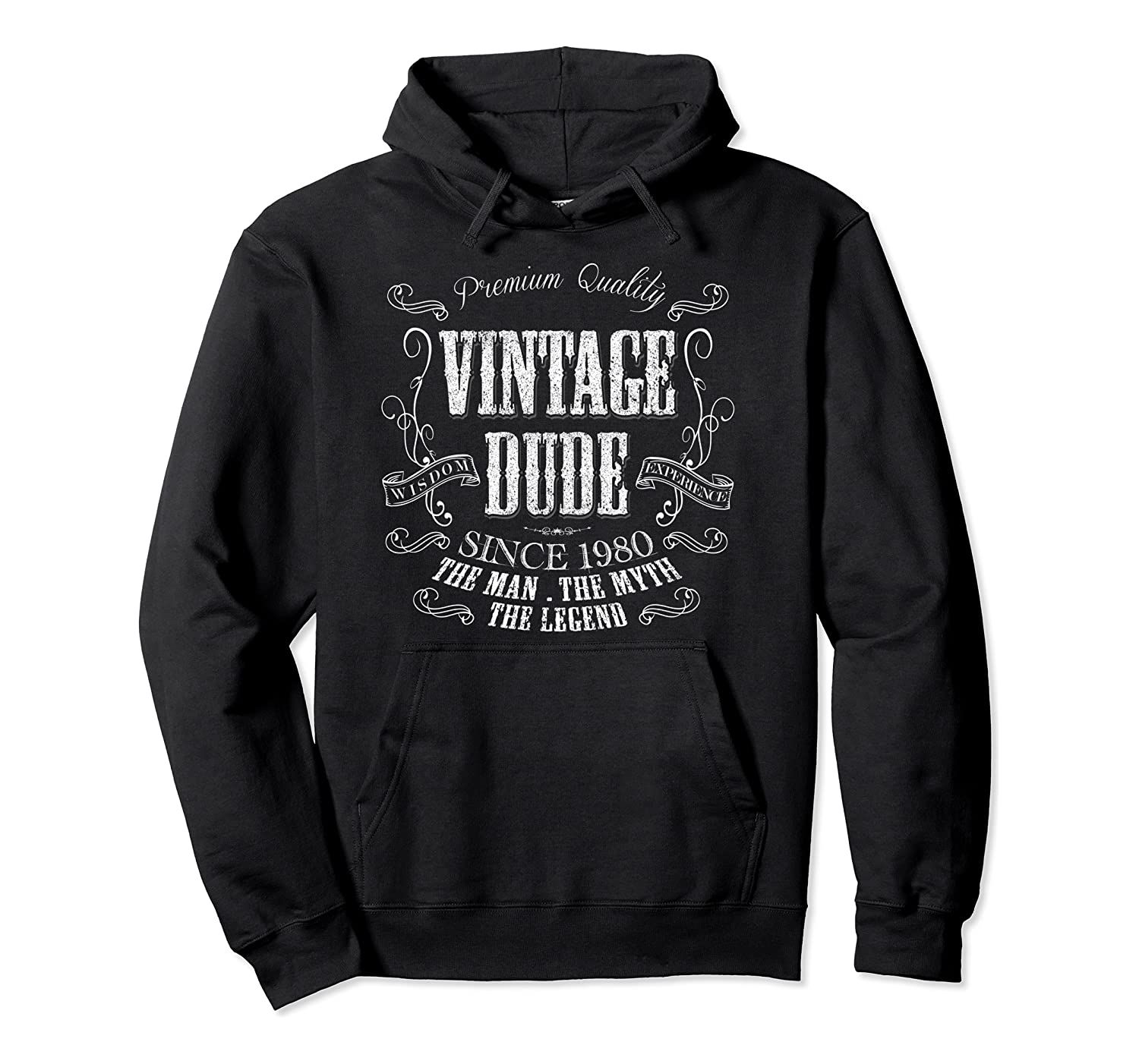 40th Birthday present Vintage 1980 40 year old birthday gift Pullover Hoodie T-Shirt, Sweatshirt, Tank Top