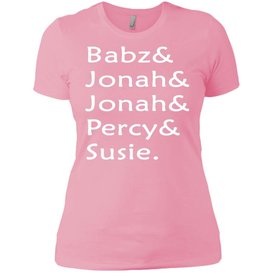 AGR Barbra Family List Ladies T-Shirt