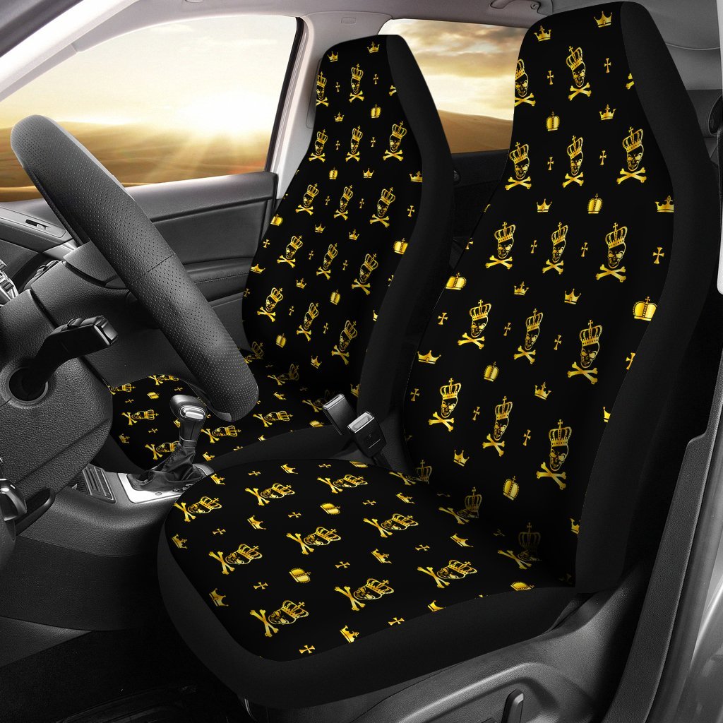 Skull Gift Kings Skulls Car Seat Covers TEENIDI Store