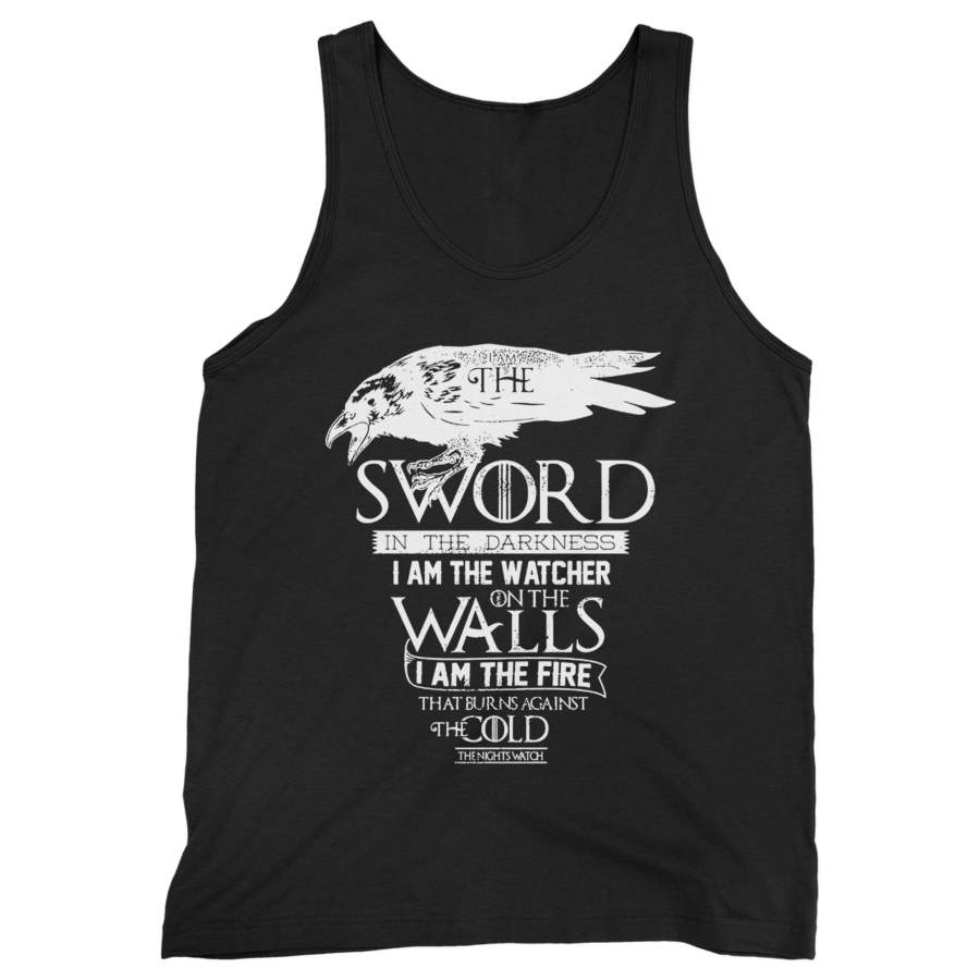 Clearance Game Of Thrones Night’s Watch Oath Man’s Tank Top