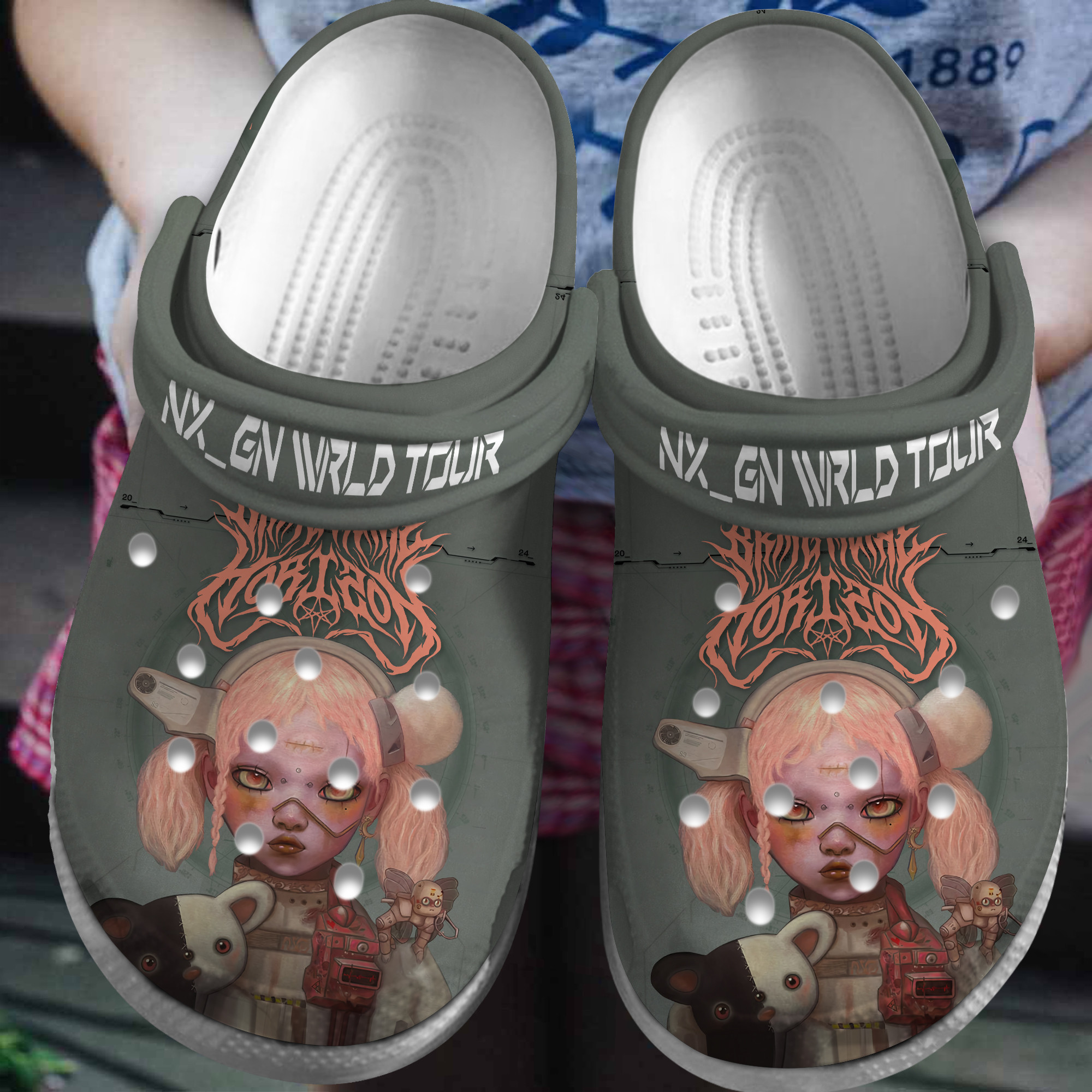 Bring Me The Horizon Crocss Clogs For Men Women And Kid Jiuwe4Ku