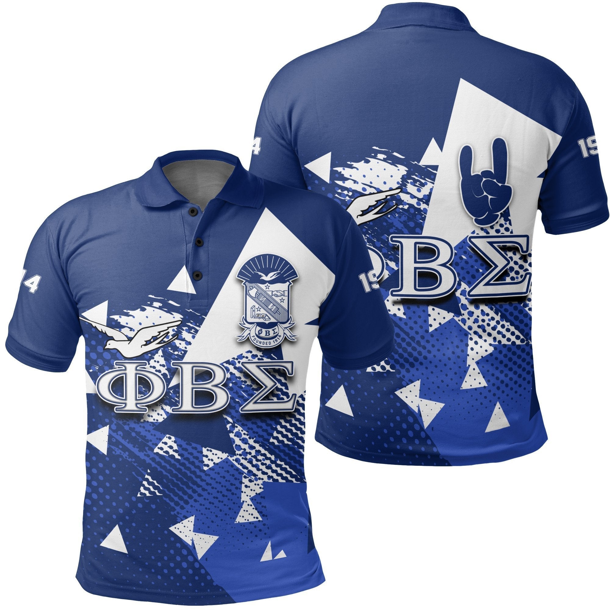 Fraternity Polo – Phi Beta Sigma Debris Polo Shirt