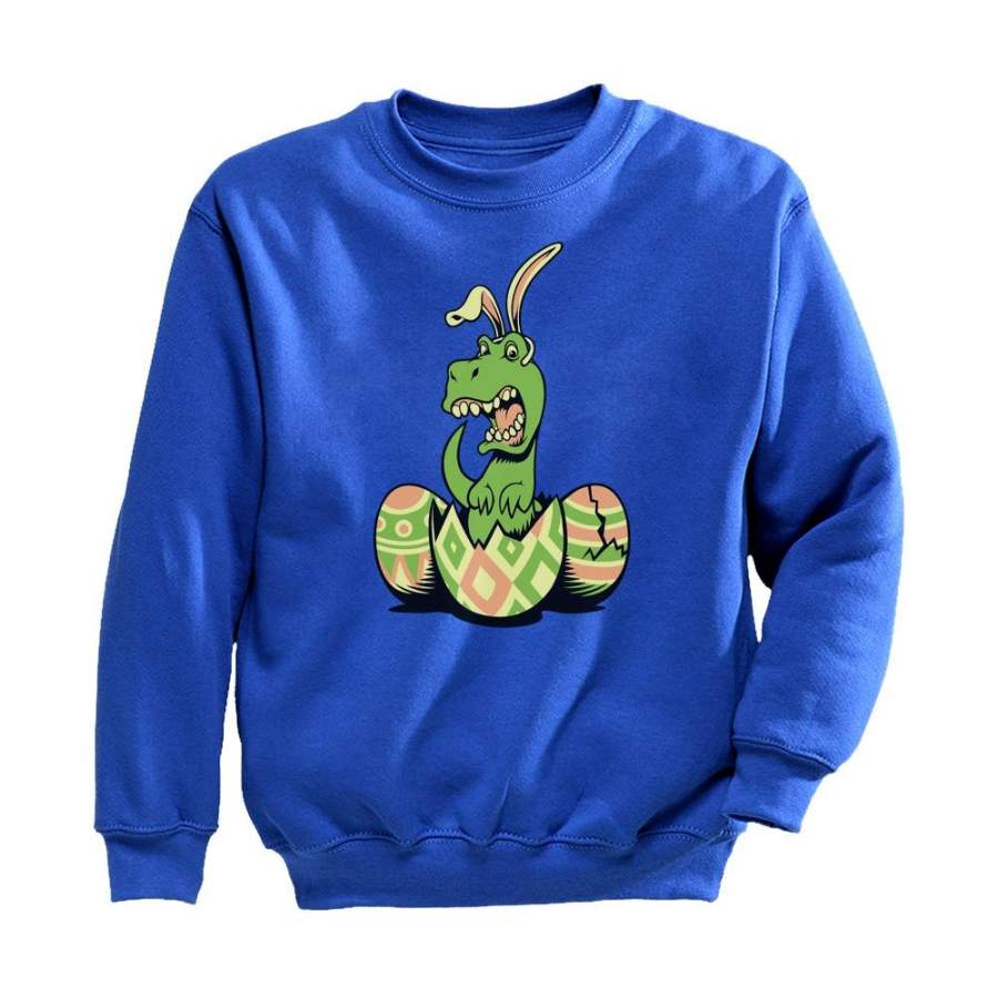 T-Rex Bunny Easter Egg Toddler/Kids Sweatshirt