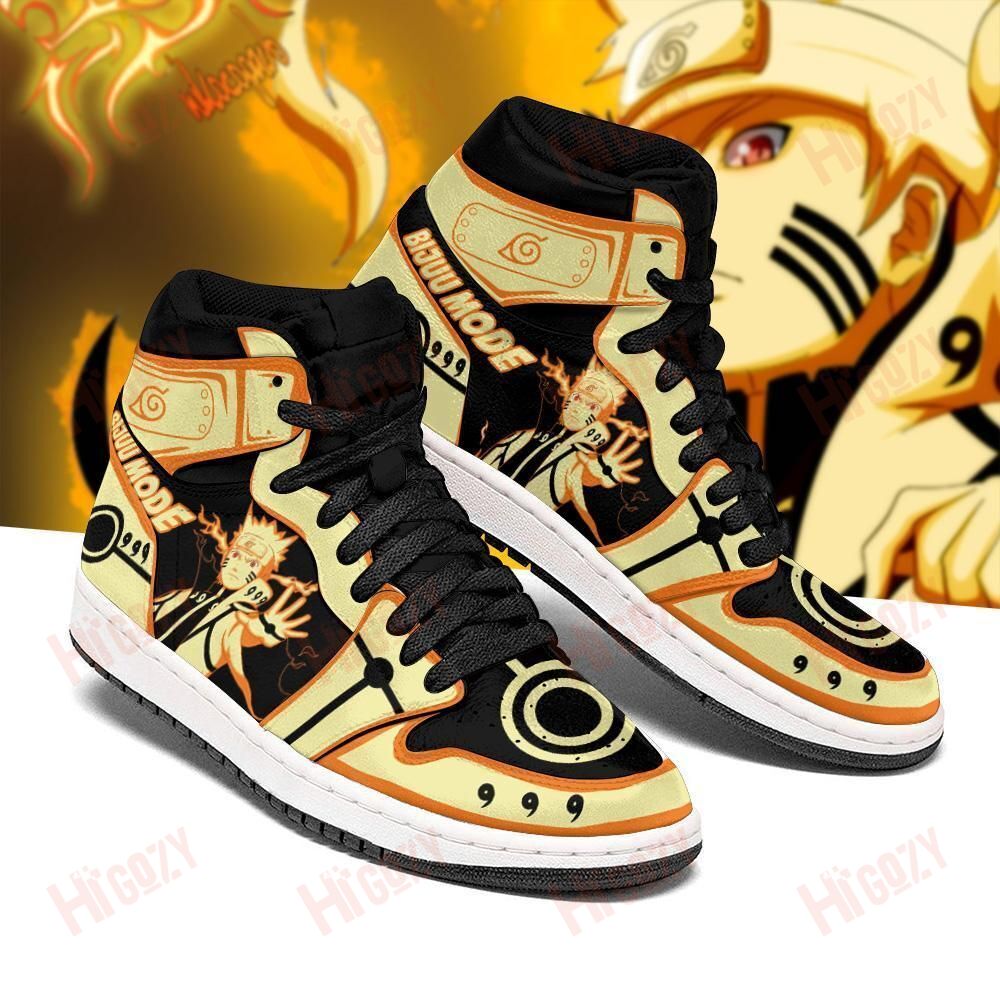 Baeelly™ Nine-Tails Shoes Chakra Mode Costume Boots Naruto Anime Sneakers – Mt611