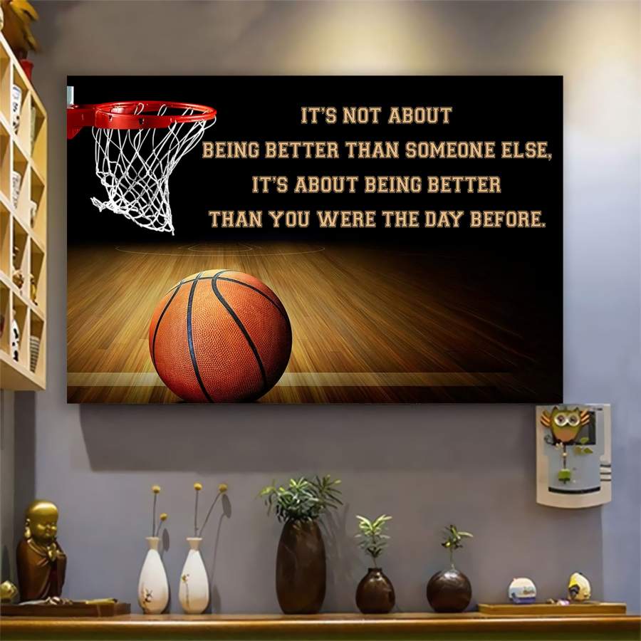 CUSTOMIZABLE BAKETBALL POSTER – IT’S NOT ABOUT