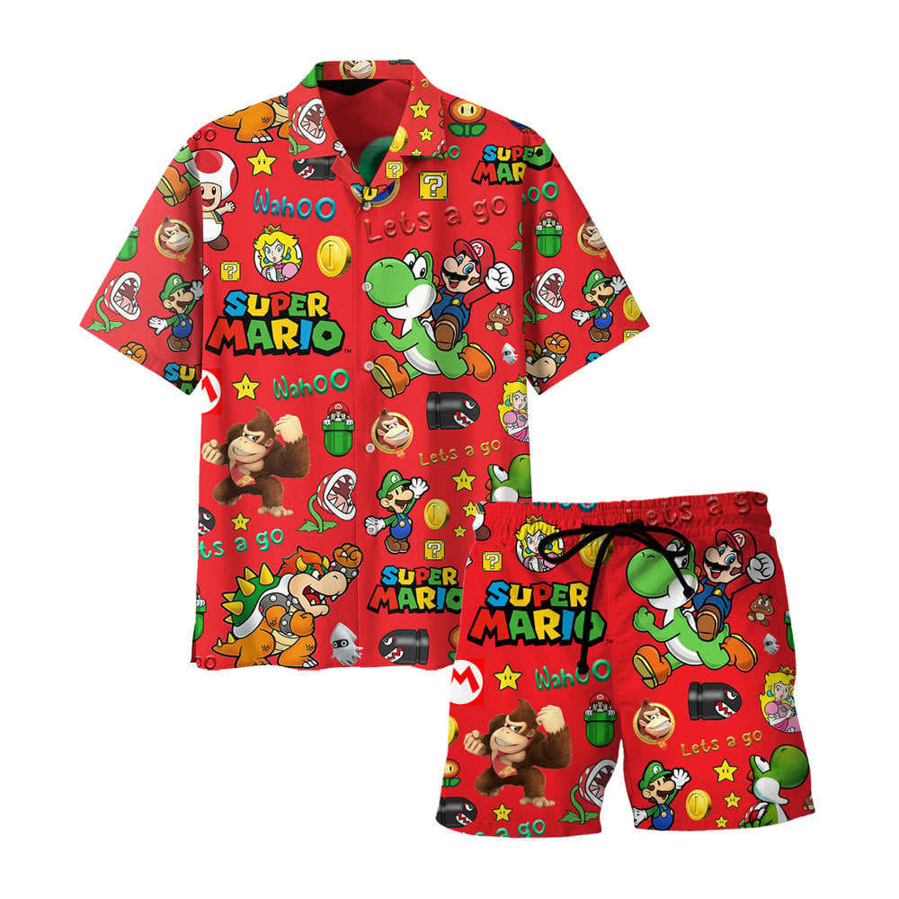 Premium Mro Hawaiian Shirt And Short Set Mh - Iebacademy Shop