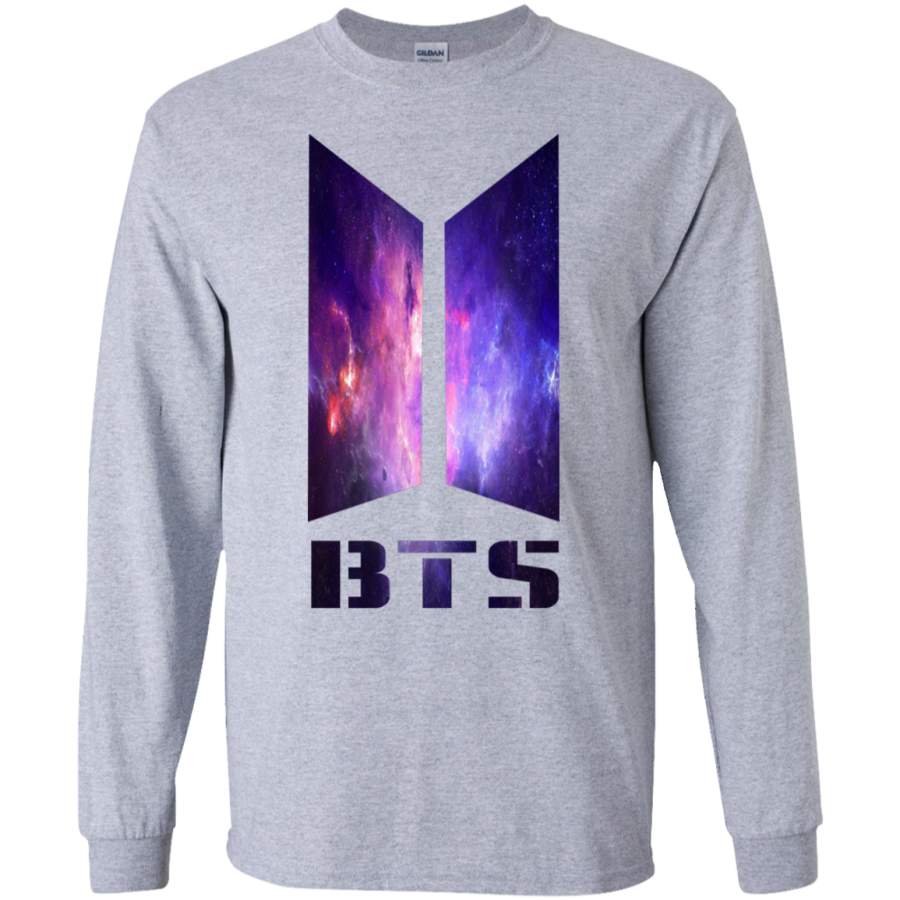 AGR bts galaxy logo Long Sleeve T-Shirt