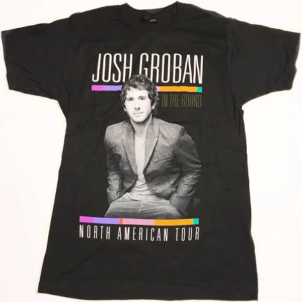 Josh Groban – North America Tour T-Shirt Black Concert