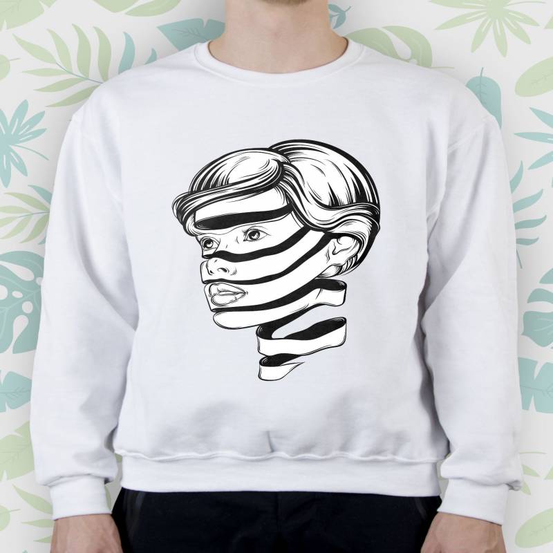 Crushtee Pop Art sweatshirt For Girl Women Men Graphic Aesthetic Artsy Ladies Cute Tumblr Unisex Raglan Crewneck sweater jumper Gift Idea for him her Long Sleeve Hoodie