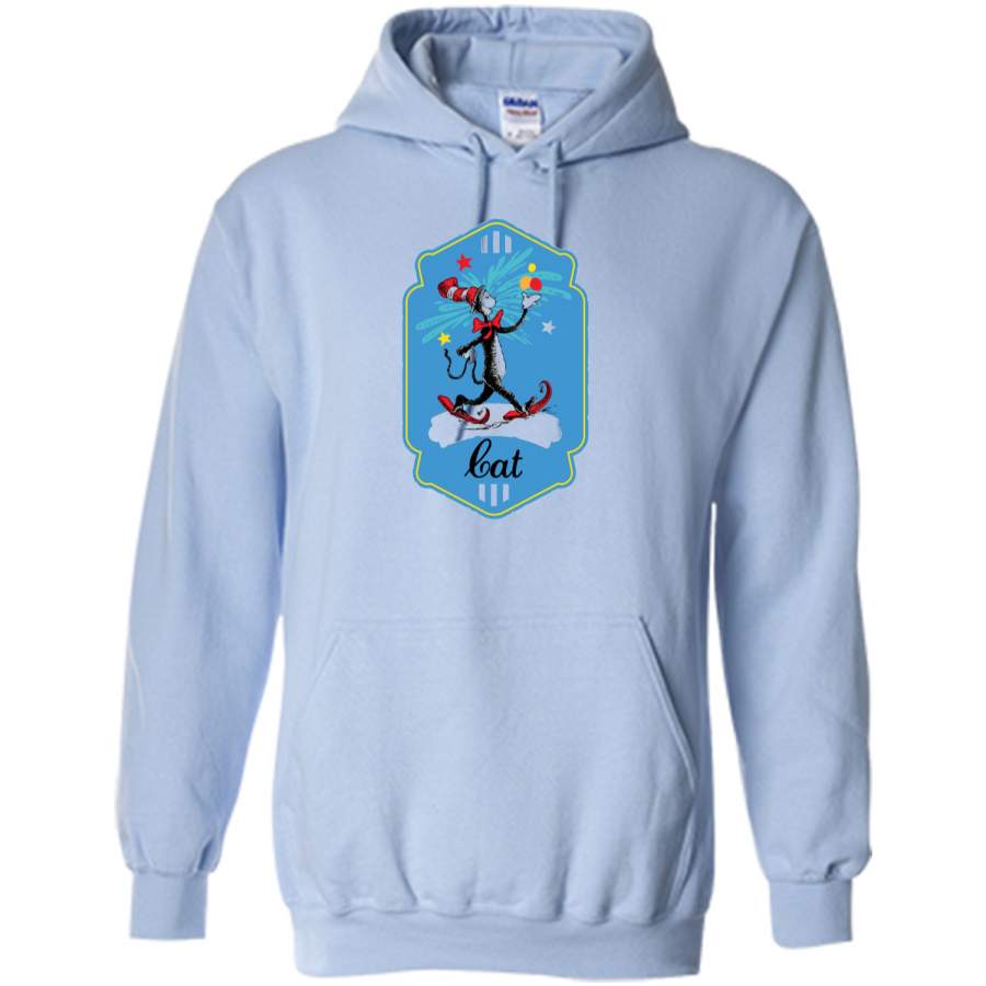 Dr. Seuss The Cat in the Hat Snowshoe Badge Tshirt ReadingLLC
