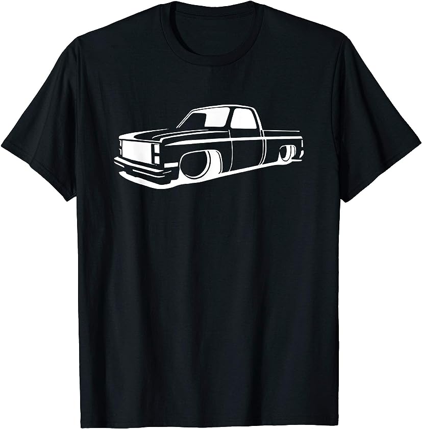 73-87 Mini C10 Truck, Slammed, Lowrider, Dropped T-Shirt