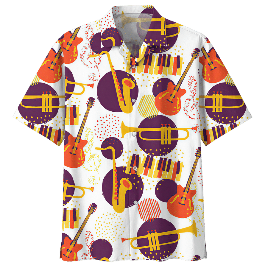 Instrument Aloha Hawaii Shirts For Men Women Ha15847