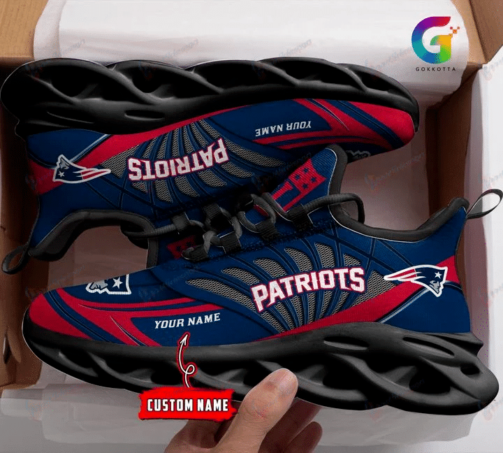 New England Patriots Yezy Running Sneakers 613