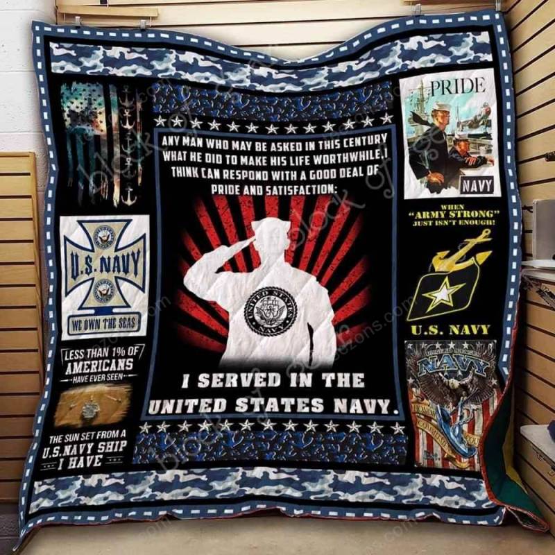 United States Navy Blanket KC1707 Quilt