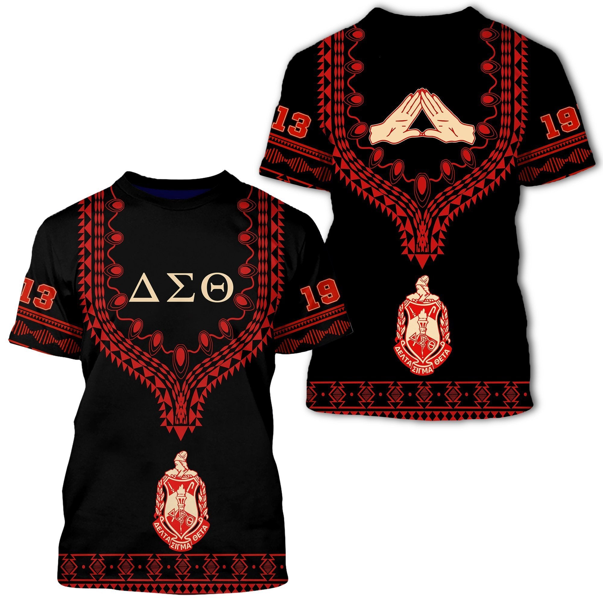 Greek Life T-Shirt – Delta Sigma Theta Dashiki Bagslobby T-Shirt – Alva Style