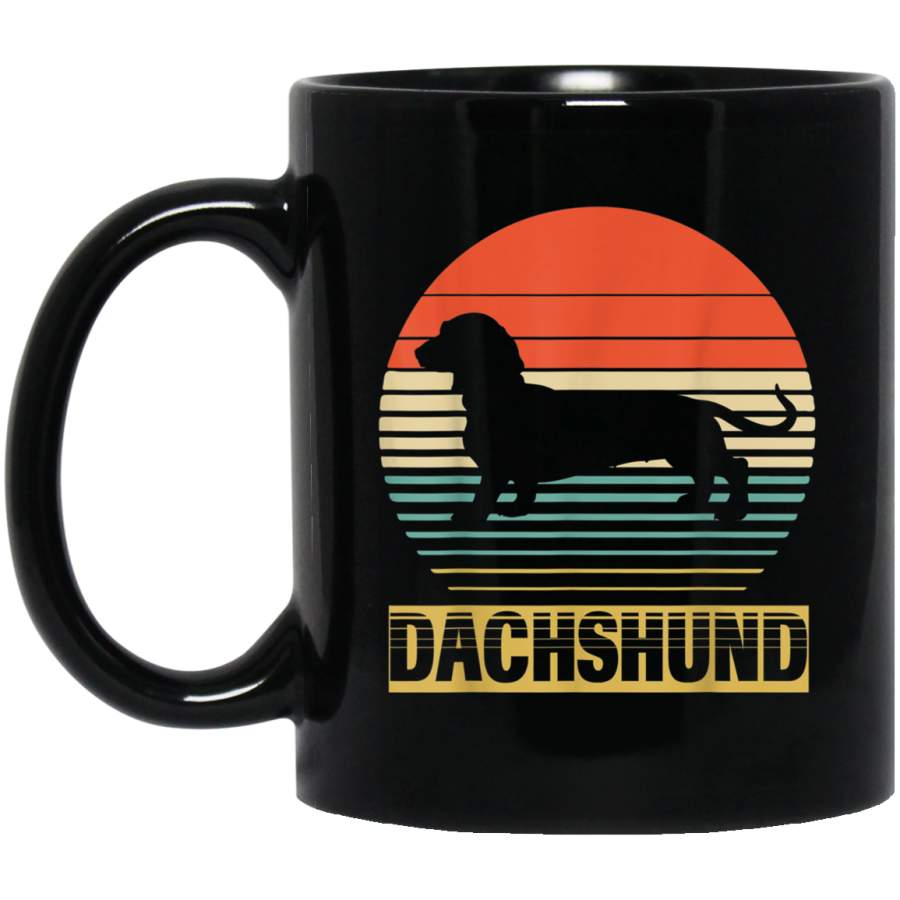 Vintage For Dachshund Dog Lover Birthday Gift Mug