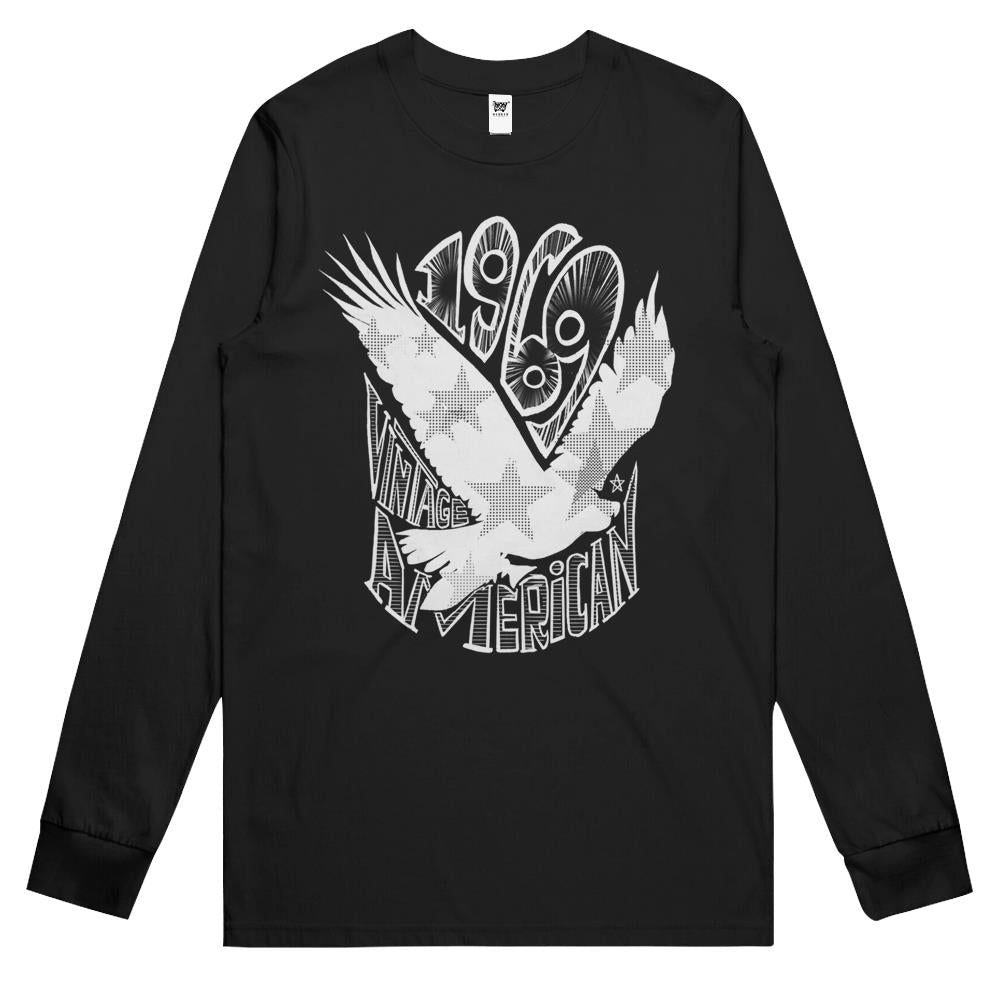 1969 Birthday Eagle Vintage American Long Sleeve T Shirts