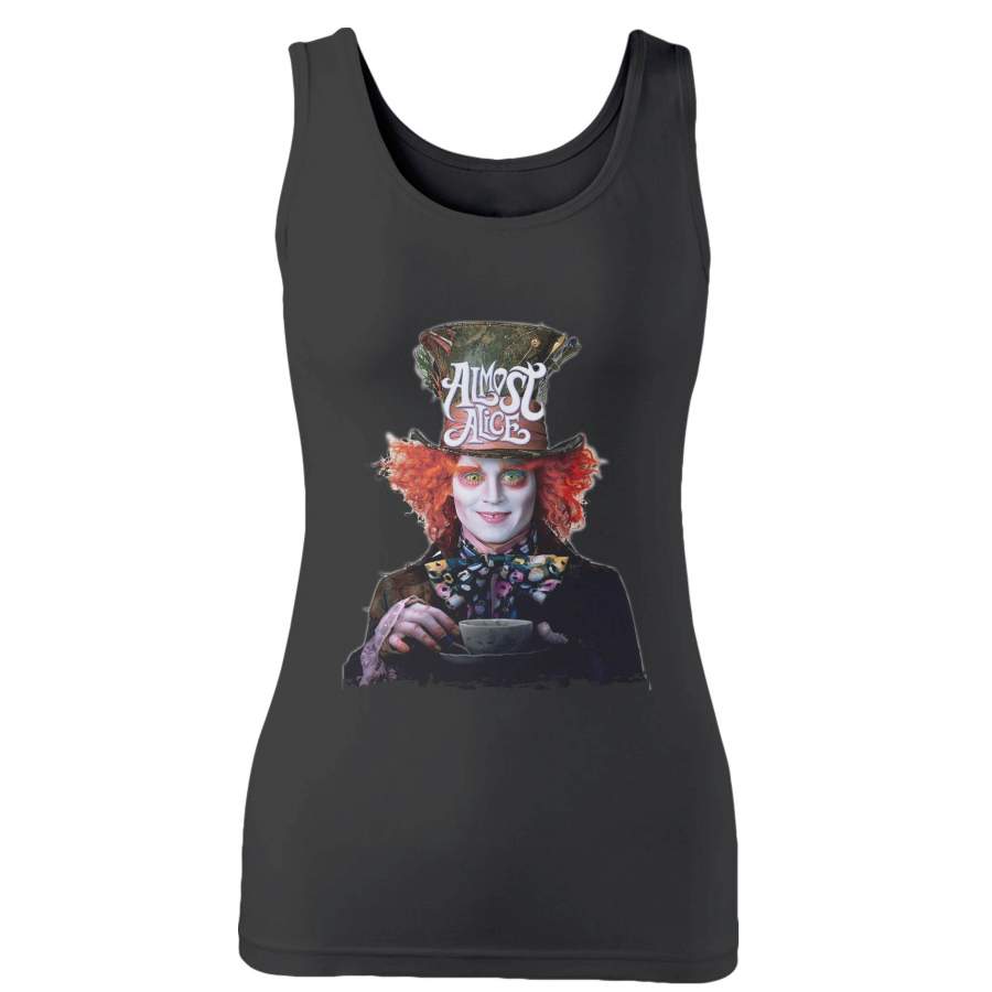 Almost Alice The Mad Hatter Woman’s Tank Top