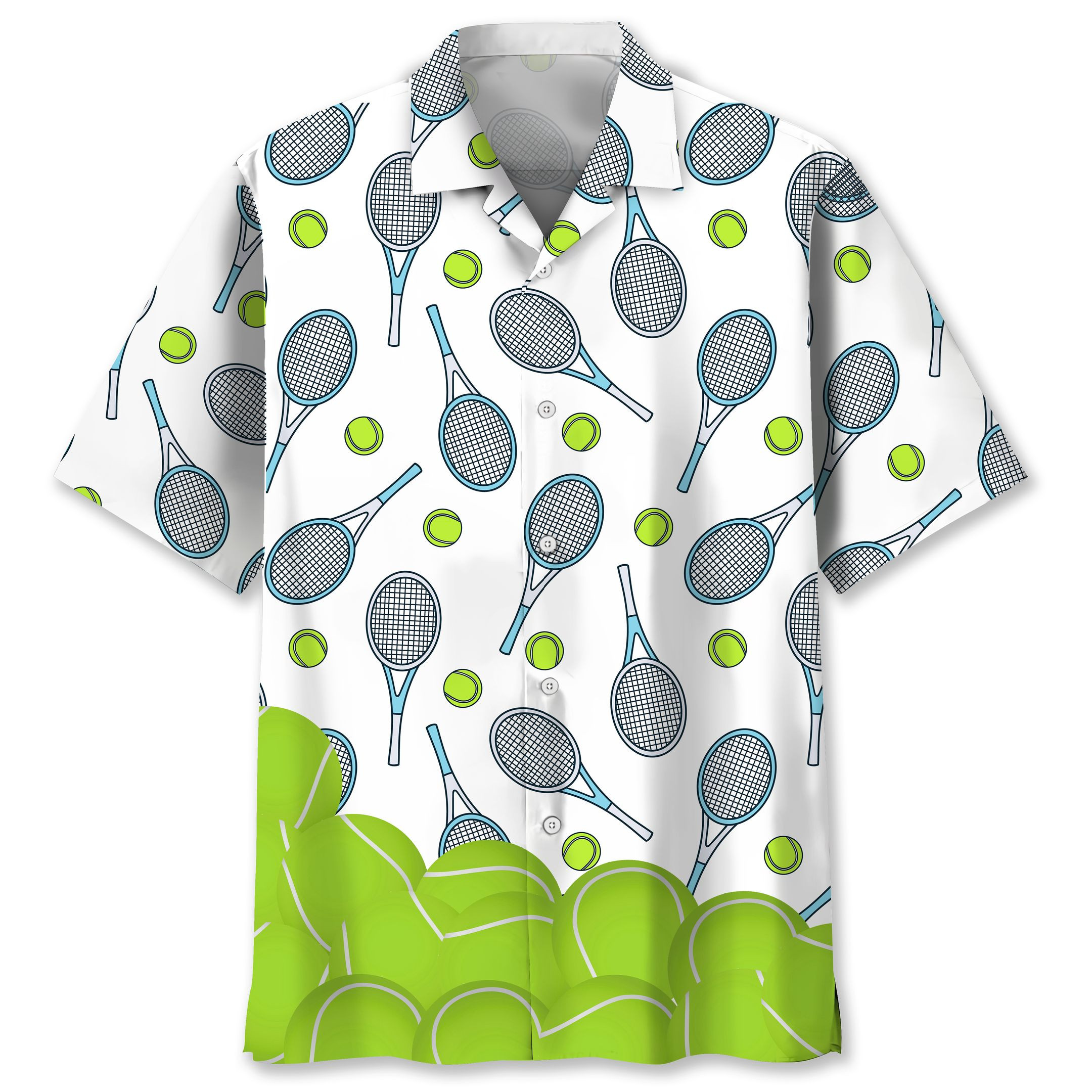 Tennis Lovers Hawaiian Shirt Ha52953