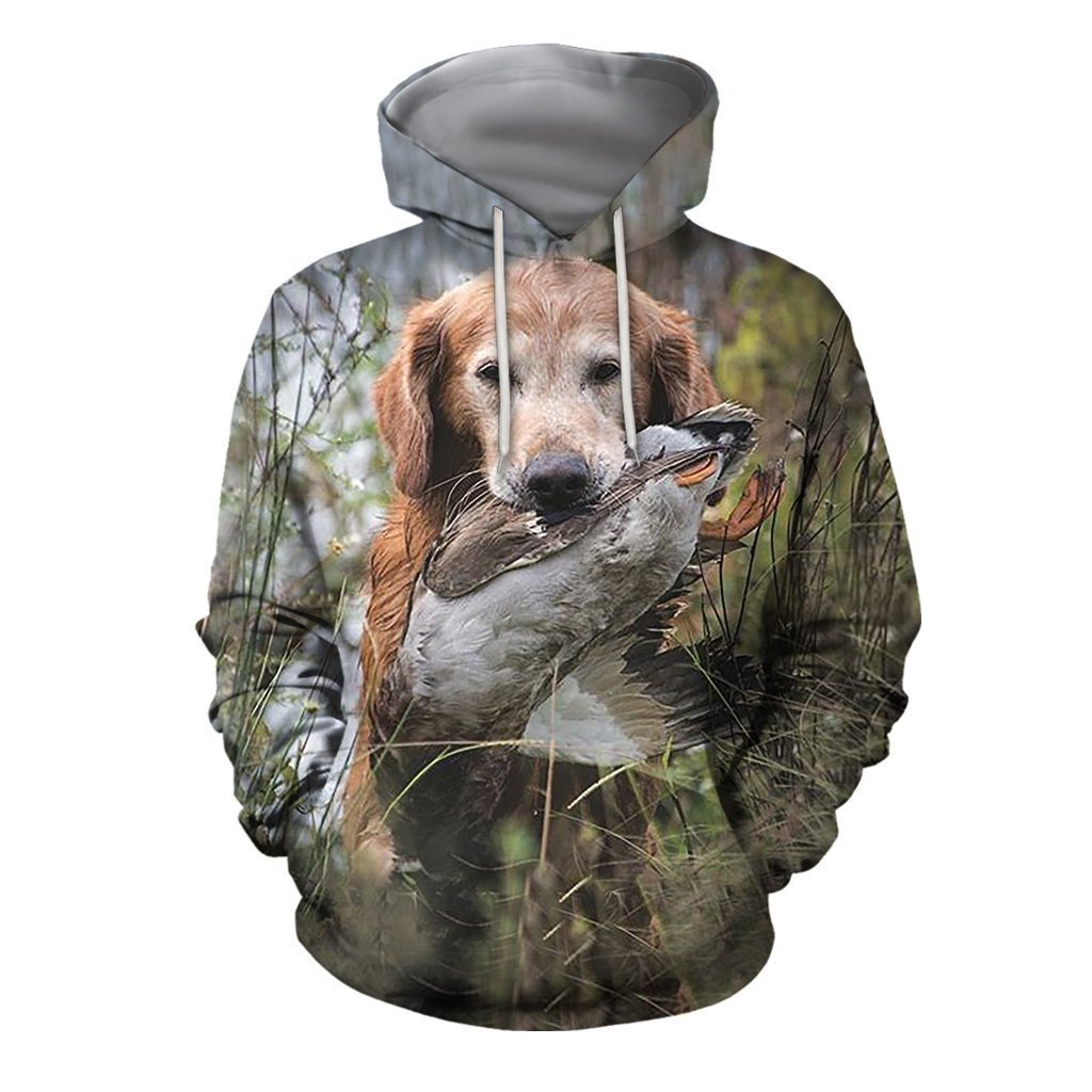 All Over Print Hunting Dog Clothes