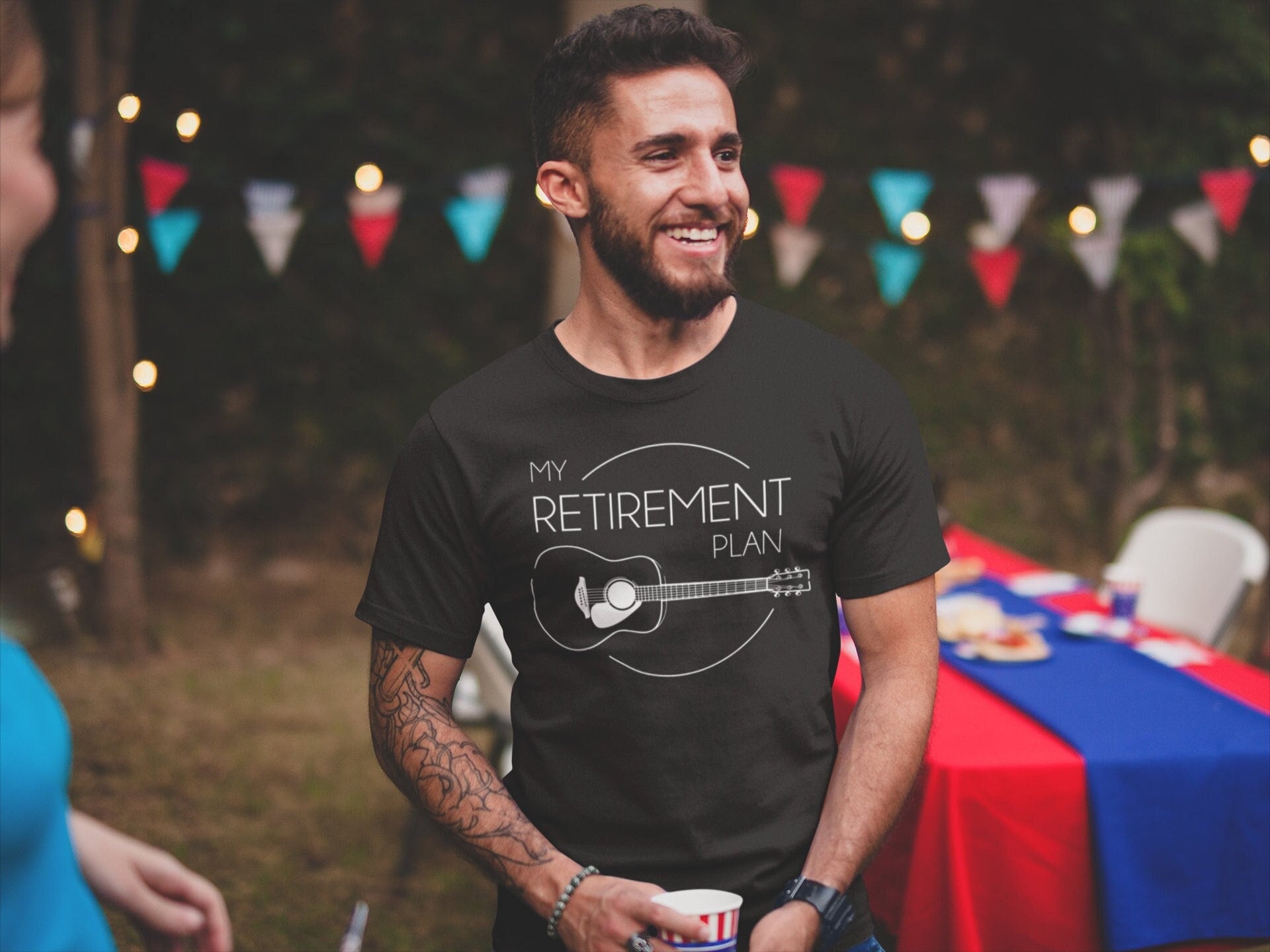 Retirement Plan T-shirt ,Guitar Player, Gift for Guitarist, Musician Retirement Shirts For Men Women, Funny Retirement Gifts