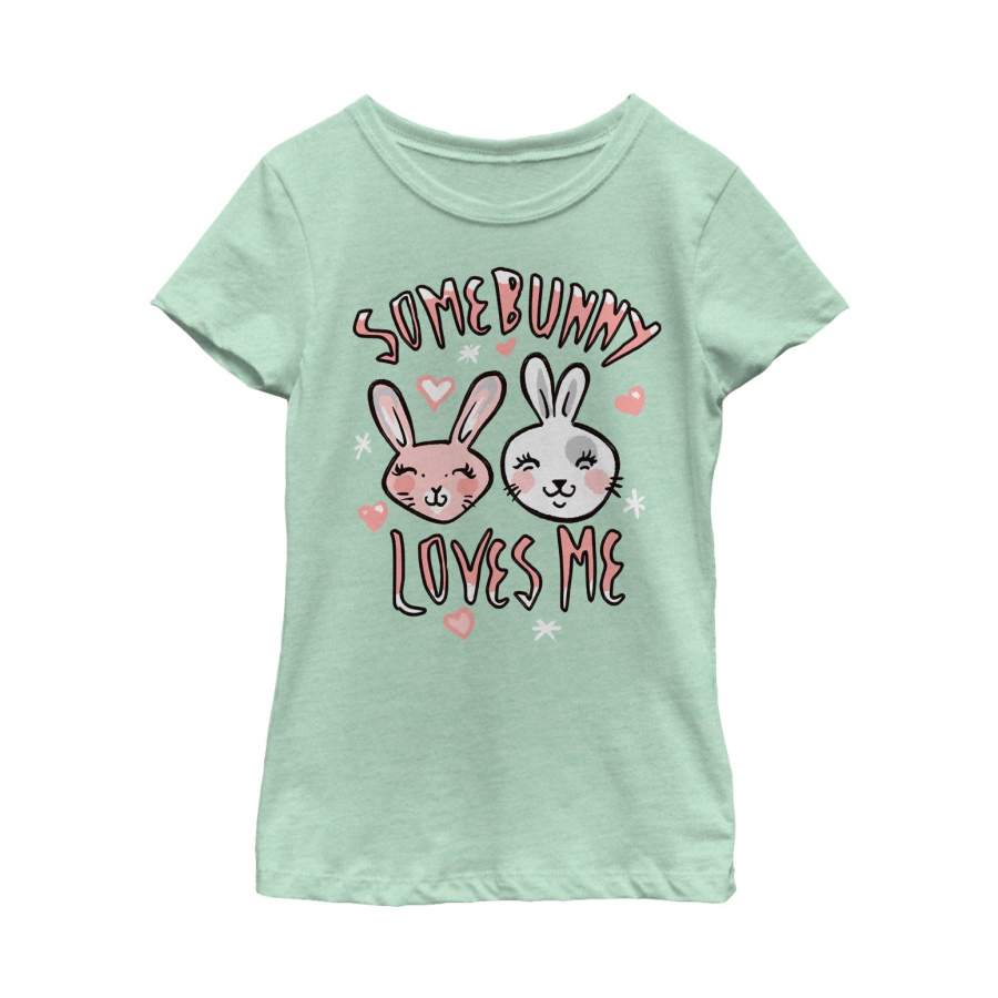 Lost Gods Girl’s Easter Bunny Love  T Shirt