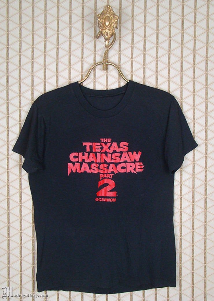 Le Texas Chainsaw Massacre 2 Des Ann Es 1980 Vintage Shirt