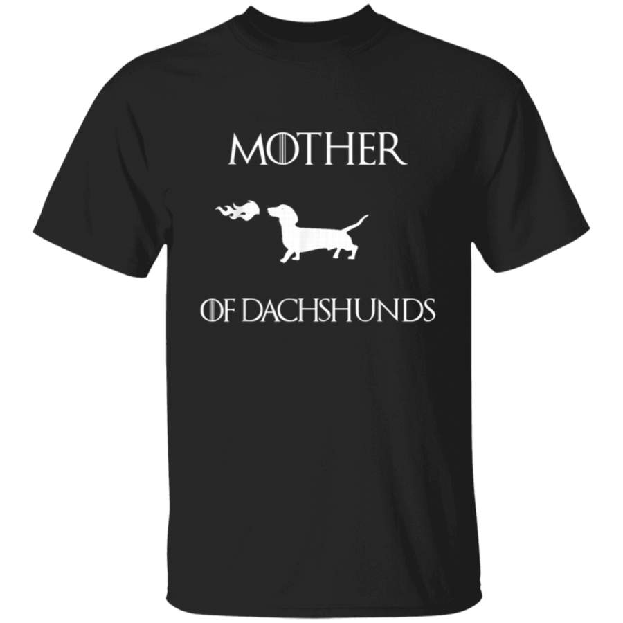 Mother of Dachshunds Game Womens Dog Mom Gift TShirt