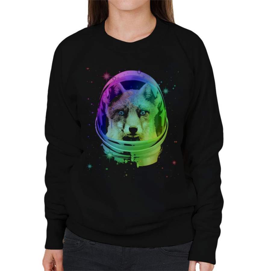 Space Fox Women’s Sweatshirt