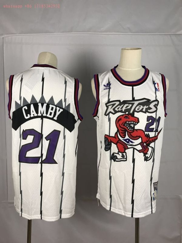 Toronto Raptors Marcus Camby #21 2020 NBA New Arrival White Jersey