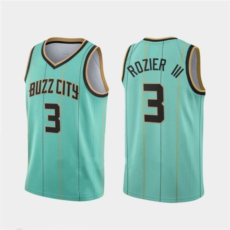 Charlotte Hornets Terry Rozier #3 2020 NBA New Arrival Teal Jersey