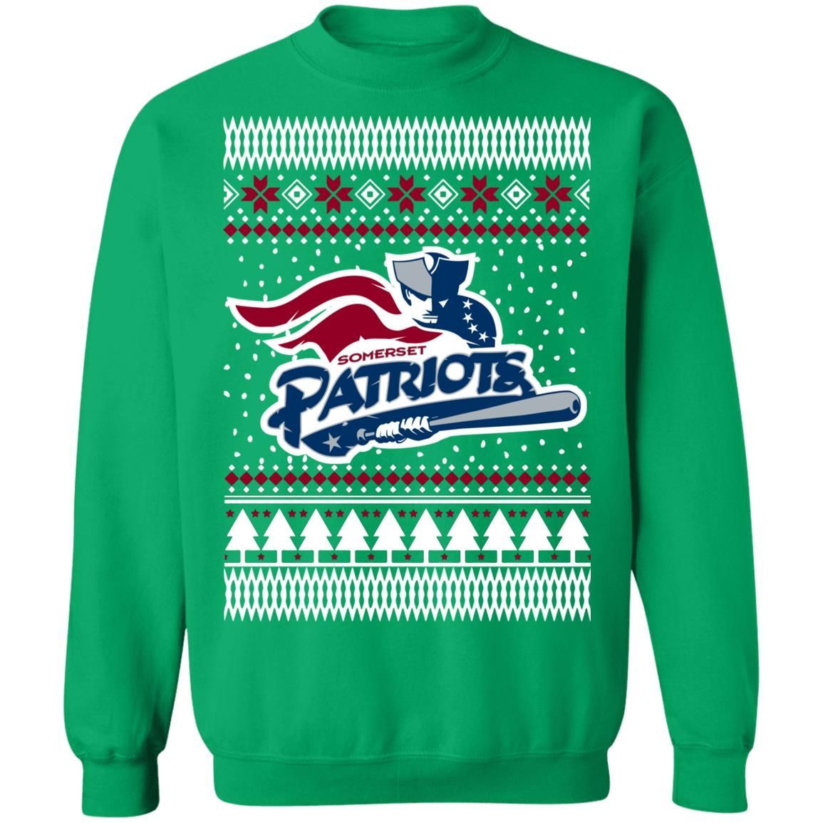 New England Patriots Ugly Christmas Sweatshirt