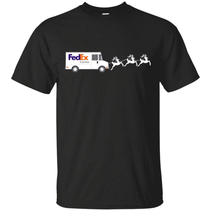 Christmas Fed Ex Reindeers T-shirt