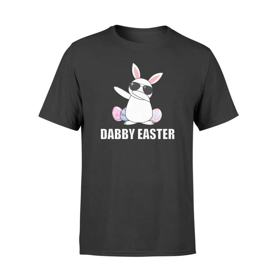 Happy Dabby Easter Day Dabbing Bunny Egg Hunt Girl Boy T Shirt