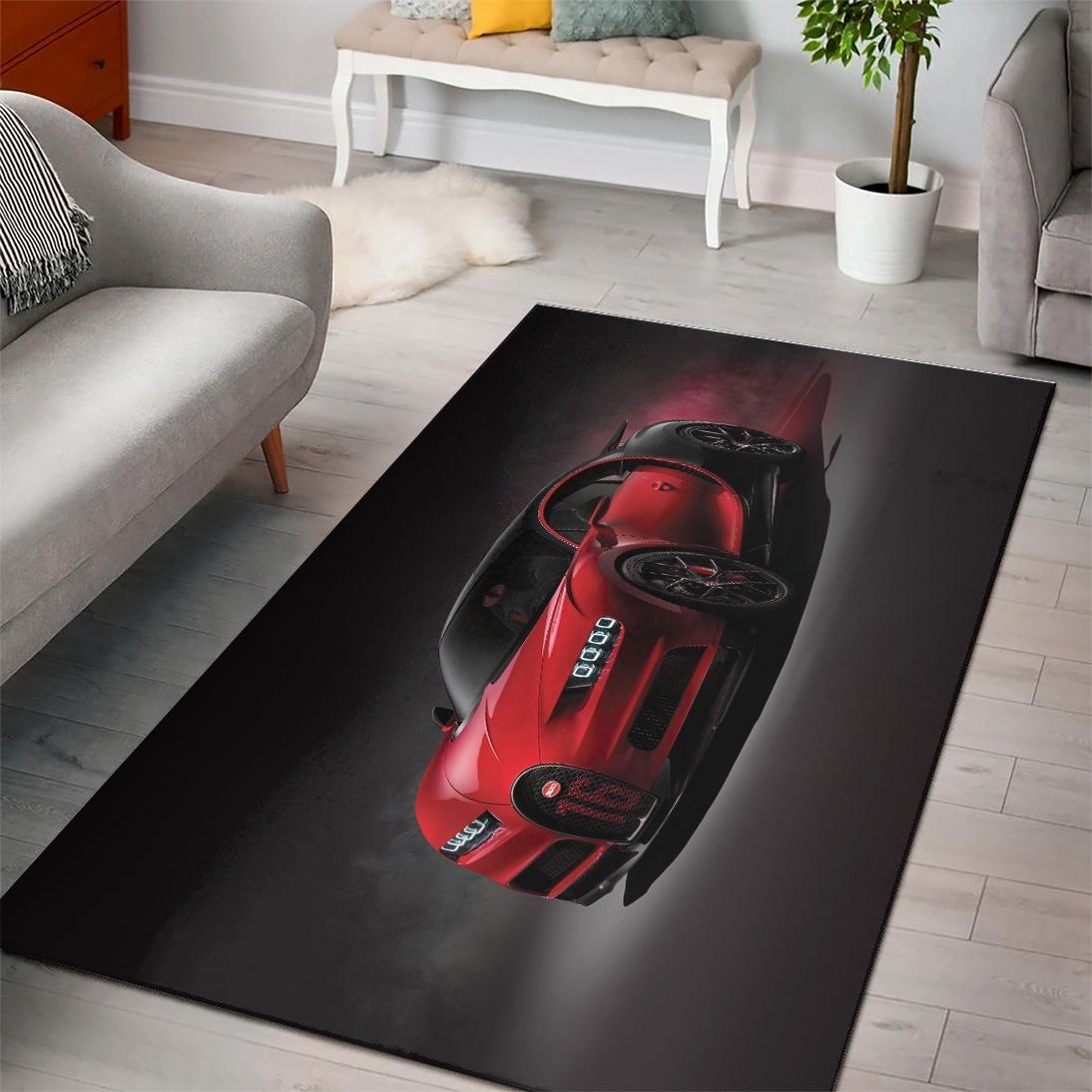 Bugatti Super Cars FN210217 Area Rug – Floor Decor The US Decor