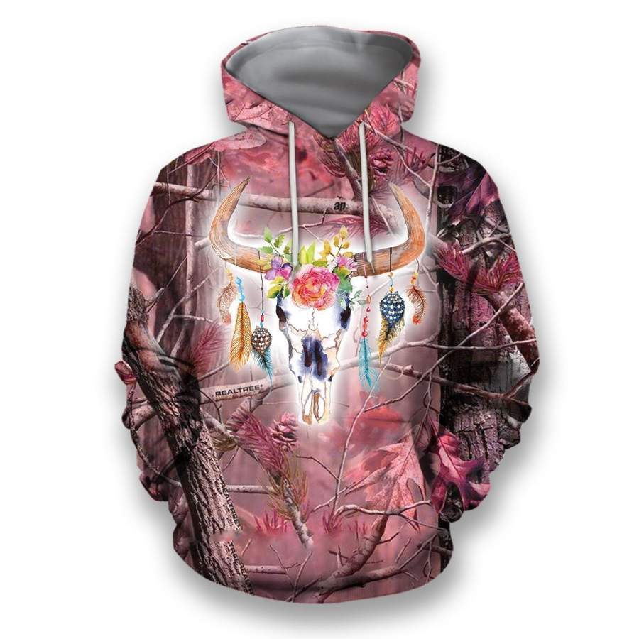 All Over Printed Camo Deer Shirts