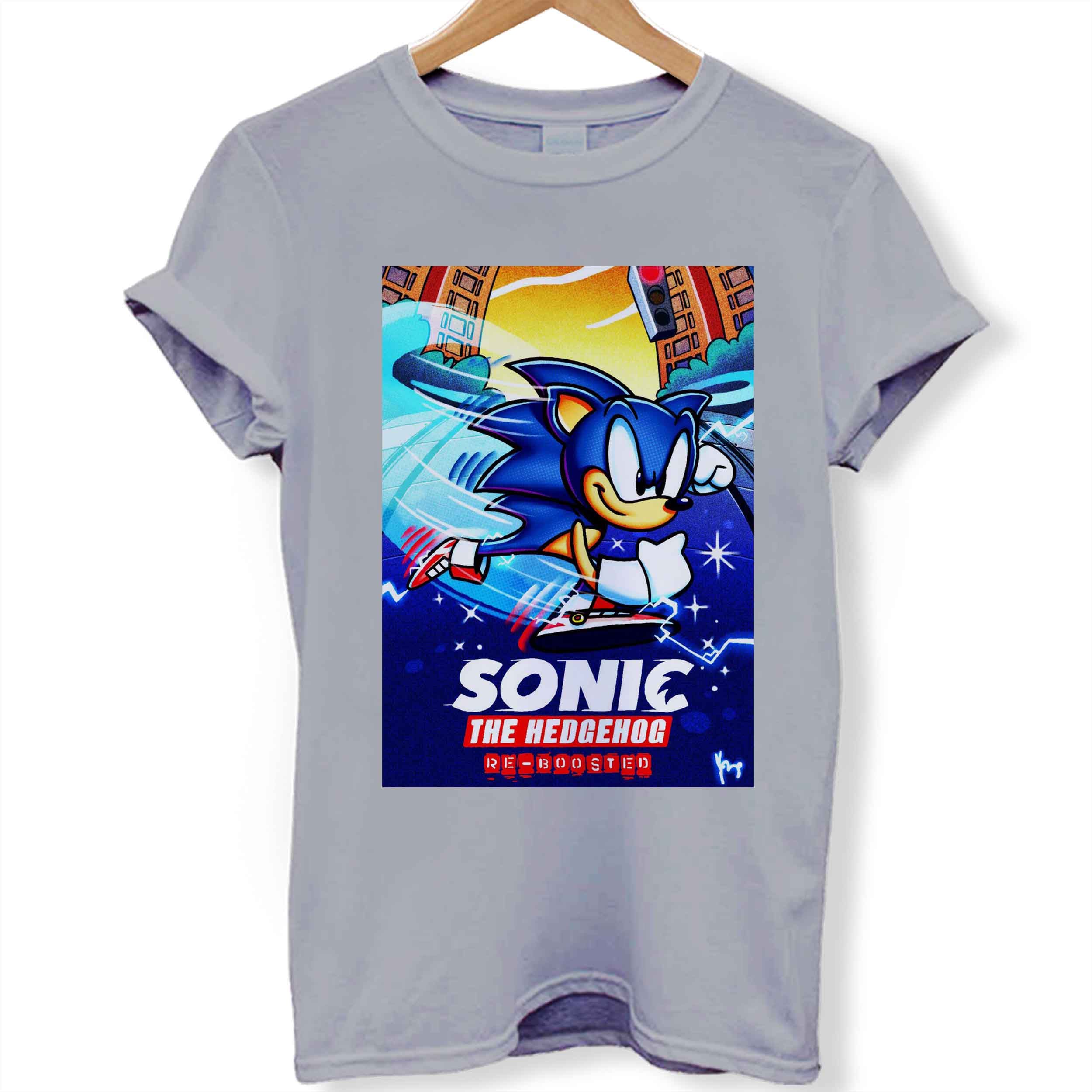 Sonic The Hedgehog A Whole New Speed Of Hero Women T-Shirt