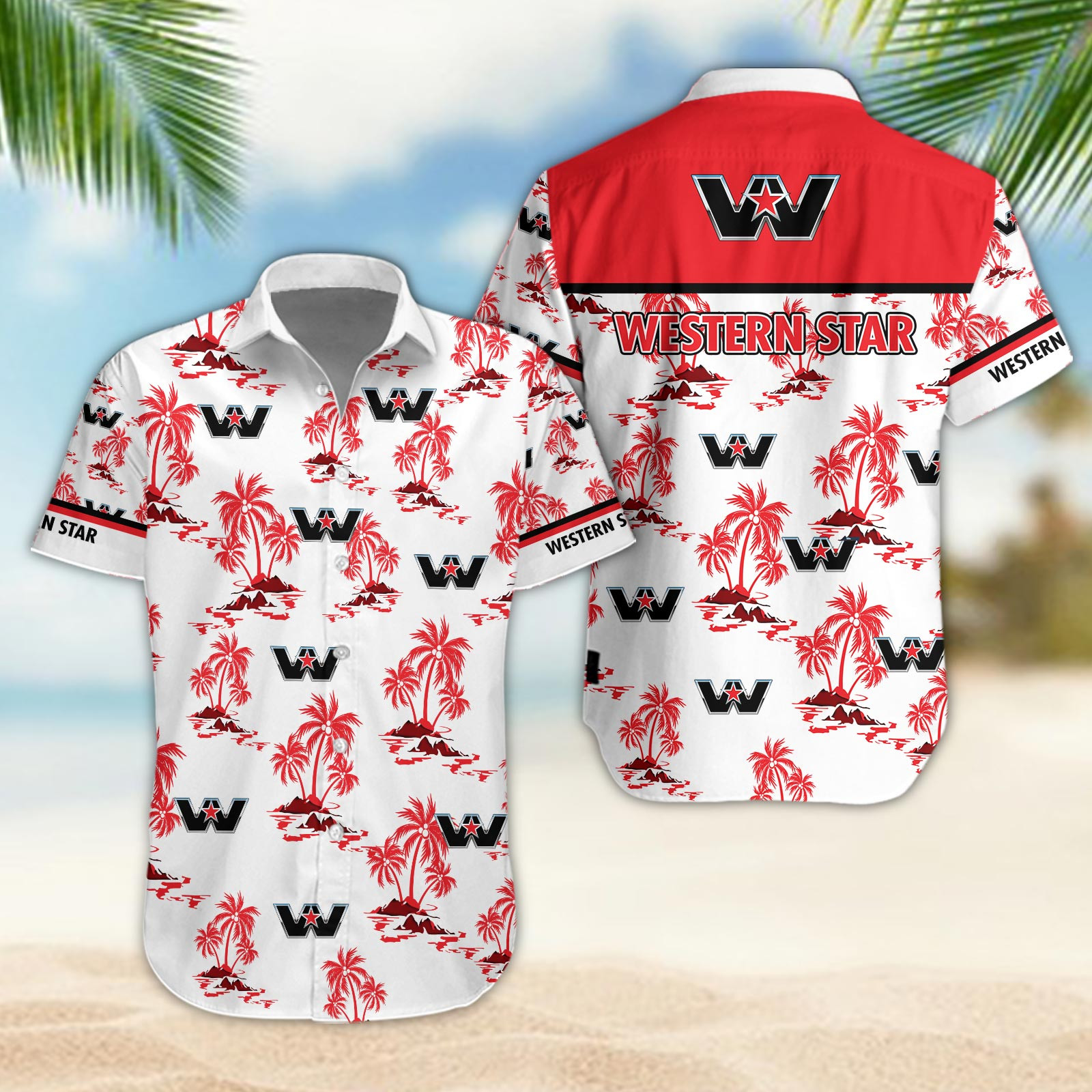 Western Star Hawaiian Shirt