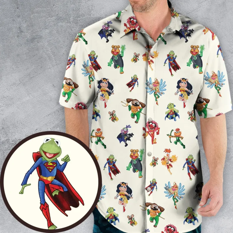 Super Muppet The Muppet Show And Dc Universe Hawaiian Shirt