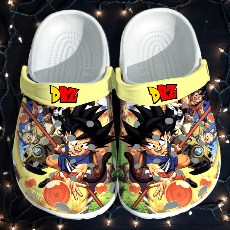 Dragon Ball Z Clogs Clogband Clogs, Comfy Footwear, Shoes