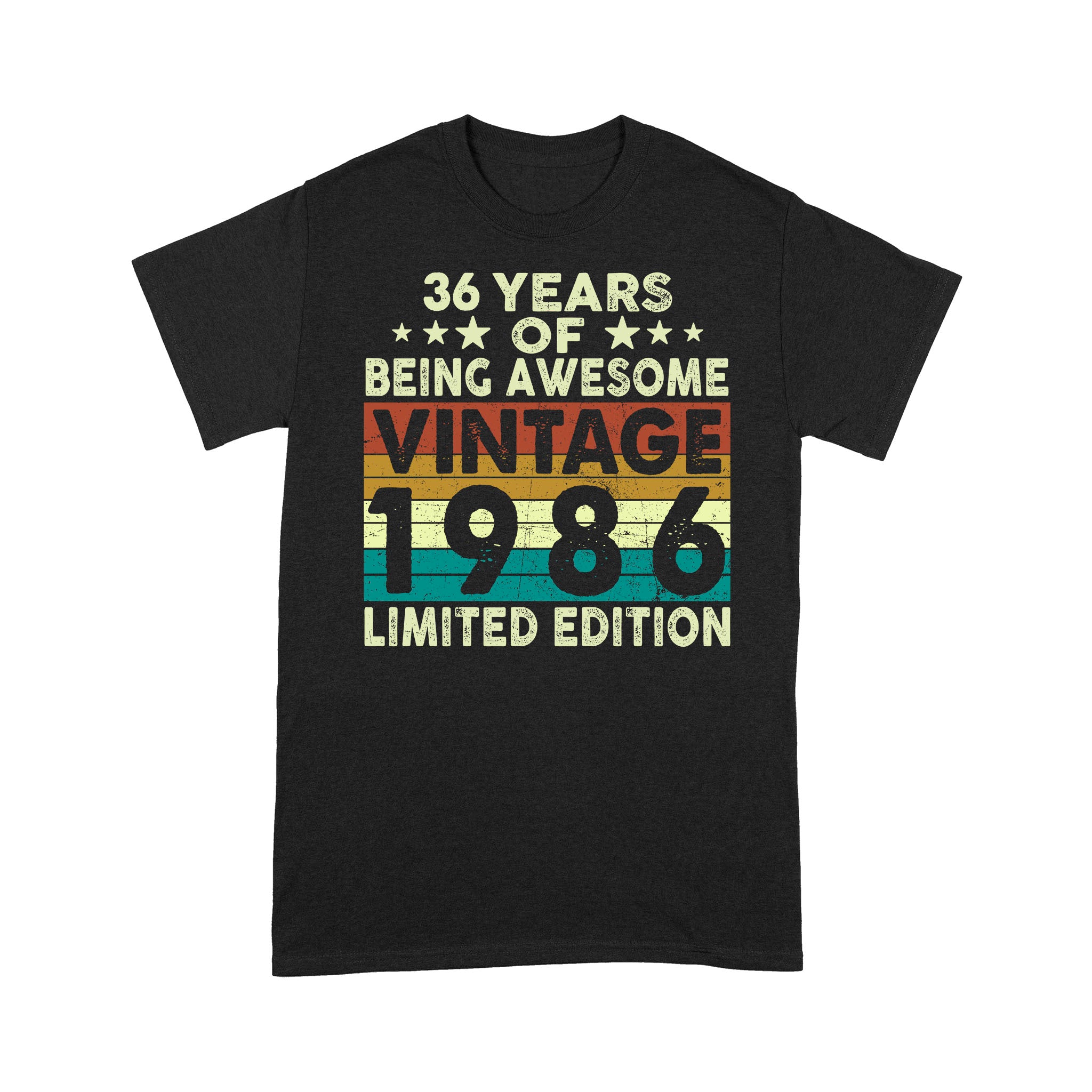 36 Years Of Being Awesome Vintage 1986 Limited Edition Shirt – Standard T-Shirt