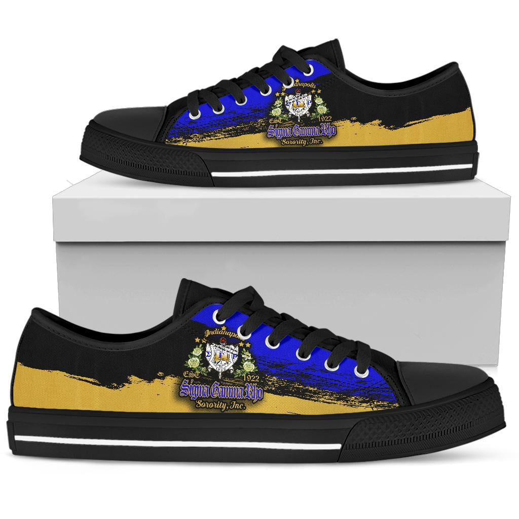 Sigma Gamma Rho Low Top Shoe Paint Style A31