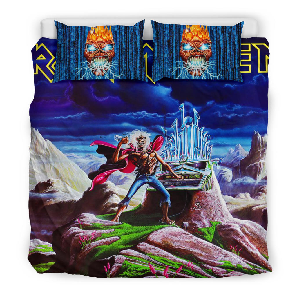 Iron Maiden Music Band 2 Bedding Set, Iron Maiden Duvet Quilt Bedding